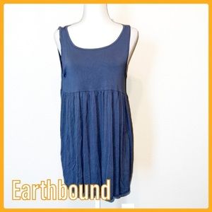 Earthbound - Blue Mini Dress
